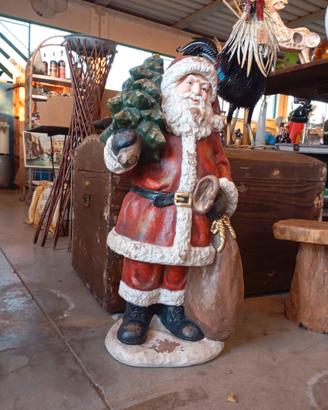 Babbo Natale in resina pesante cm 84