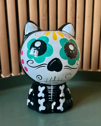Gatto ceramica messicano salvadanaio