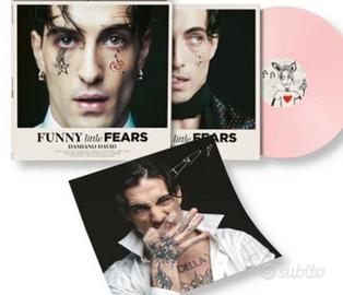 Damiano David Funny Little Fears Vinile Autografat