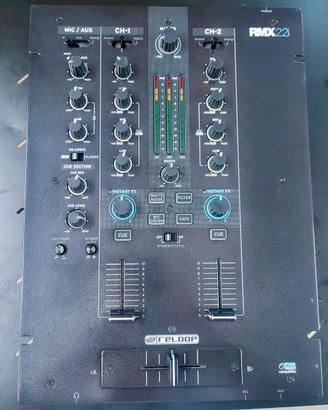 Reloop RMX-221 - Mixer DJ 2+1 canali - come nuovo