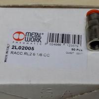 METAL WORK 2L02005 RACC RL2 6 1/8 CC  RACCORDO