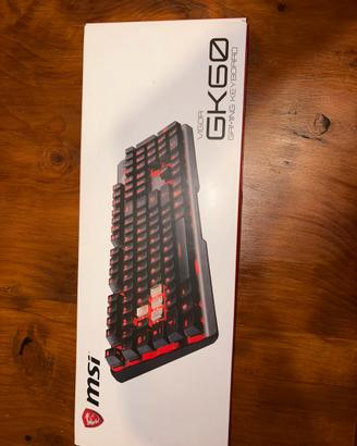 Tastiera Meccanica Gaming MSI Vigor GK60
