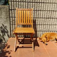 6 sedie da giardino
