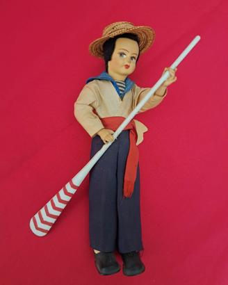 Coppia di Bamboline vintage da collezione