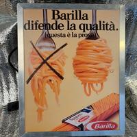 Insegna luminosa Barilla spaghetti