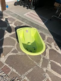 Vaschetta cerde di plastica rigida per bagnetto bi