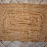 Tappeto rettangolare in juta naturale Tempo Sklum