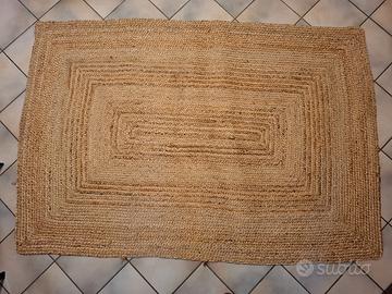 Tappeto rettangolare in juta naturale Tempo Sklum