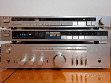 STEREO SONY AMPLIFICATORE SINTONIZZATORI