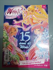 Winx Magazine N°178,fumetti. Anniversario 15 anni 