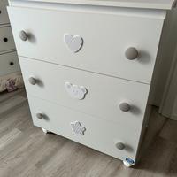 Mobiletto cassettiera bambini