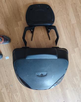  per ktm 690 duke portabauletto piastra e bauletto