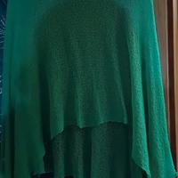 coprispalle verde vaporoso 