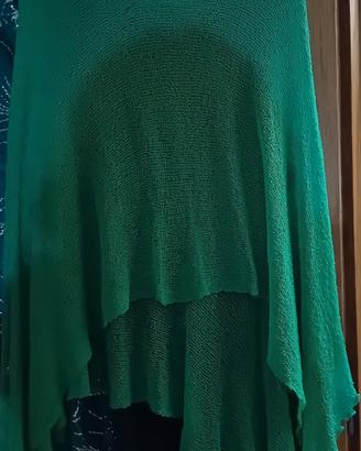 coprispalle verde vaporoso 