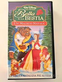 LA BELLA E LA BESTIA-Un magico Natale Disney VHS