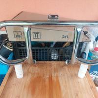 Barra paramotore cromata