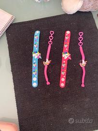 4 braccialetti 