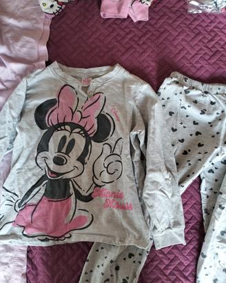 Pigiama bimba minnie