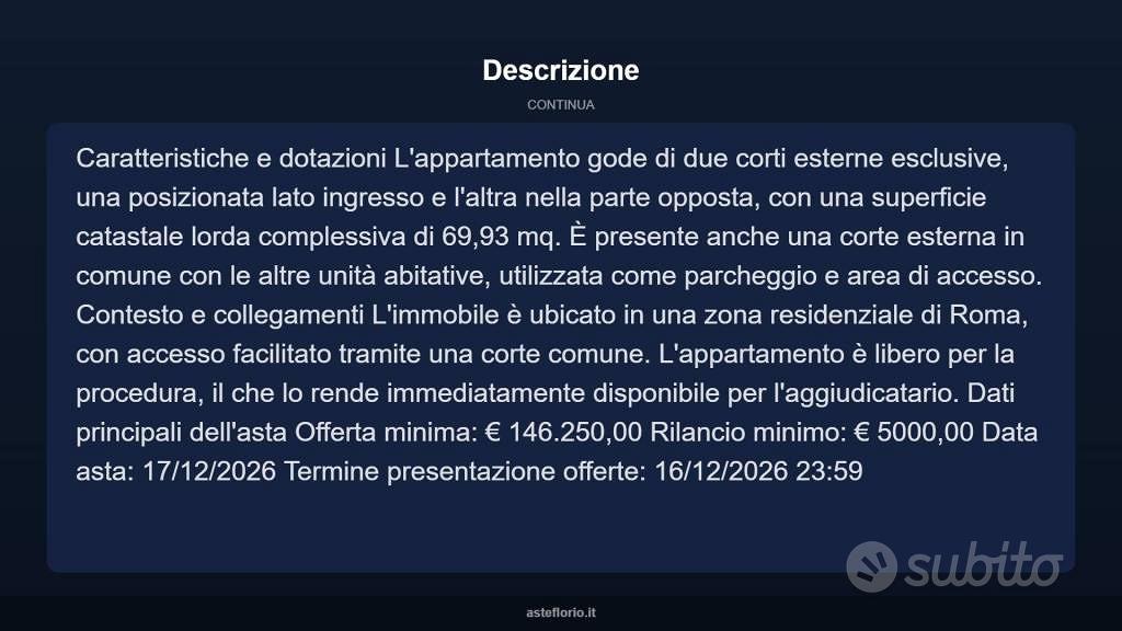 Appartamento – Roma, Casal Boccone, Municipio Roma III - Vista 4