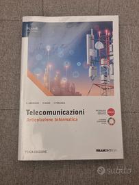 9788823377585 telecomunicazioni informatica