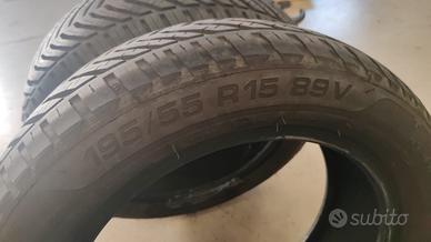 2 Gomme 4 Stagioni 195/55 R15 89V