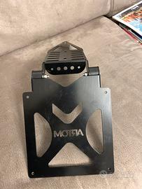 Porta targa moto cross-enduro