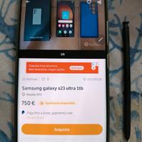 Samsung s23 ultra 1 TB