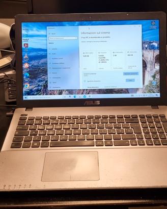 Notebook Asus f550l i7 8gb ram hd 500 ssd