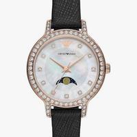 EMPORIO ARMANI orologio a fasi lunari da donna 