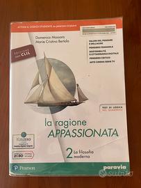 Libro filosofia “La ragione appassionata” volume 2