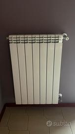 9 Termosifoni in alluminio + 2 termoarredo