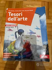 Libro scuole medie “tesori dell’arte “
