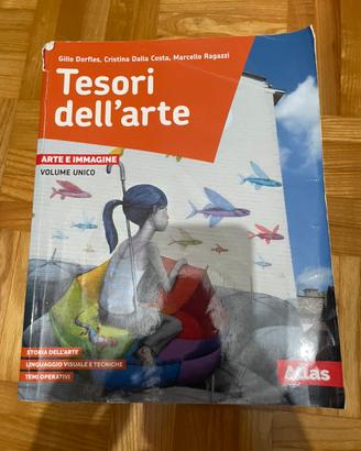 Libro scuole medie “tesori dell’arte “
