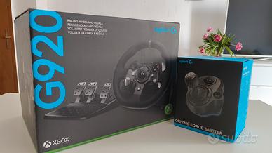 Volante Logitech G920 + Cambio - Per PC e XBOX