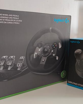 Volante Logitech G920 + Cambio - Per PC e XBOX