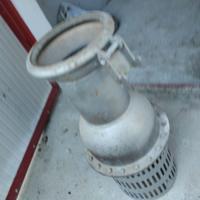 Valvola di fondo con tubo zincato