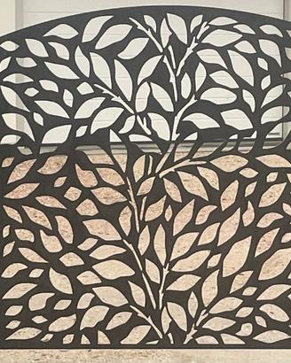 Recinzione in ferro tessuto