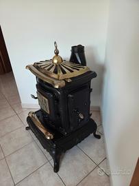 Stufa a legna in ghisa