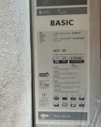 Pavimento laminato rovere sbiancato