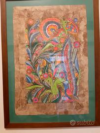 Quadri Messicani su sughero