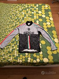 Giacca ciclismo Bianchi Milano taglia XL