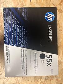 Toner HP 55X CE255X originale nero NUOVO