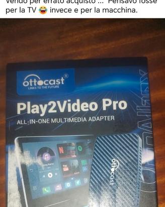 Play2video pro per auto