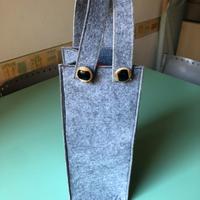 Borsa da vino in feltro