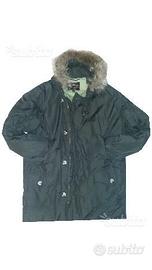 Giaccone giubbotto uomo parka canadiens tg. l