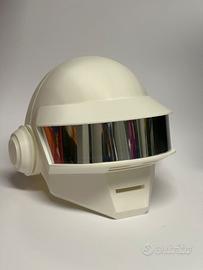 Maschera Daft Punk Bainca