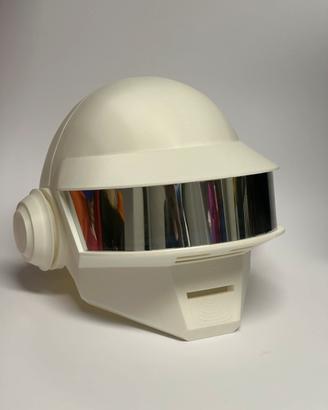 Maschera Daft Punk Bainca