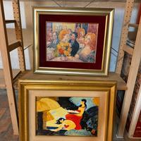 Salvatore Fiume e Aligi Sassu ceramiche policrome