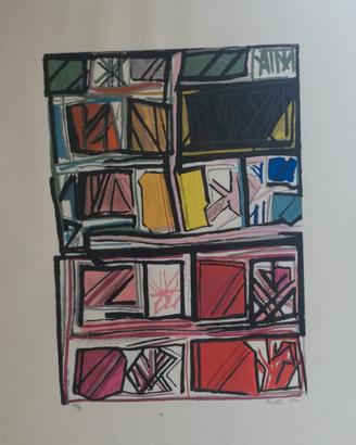 Quadro Licata - Litografia originale 1974