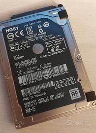 Hard disk HGST pc notebook Apple HD 1 TB 1000 GB